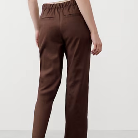 Banana Republic factory linen blend tapered high rise ankle pants size S - Picture 3 of 3